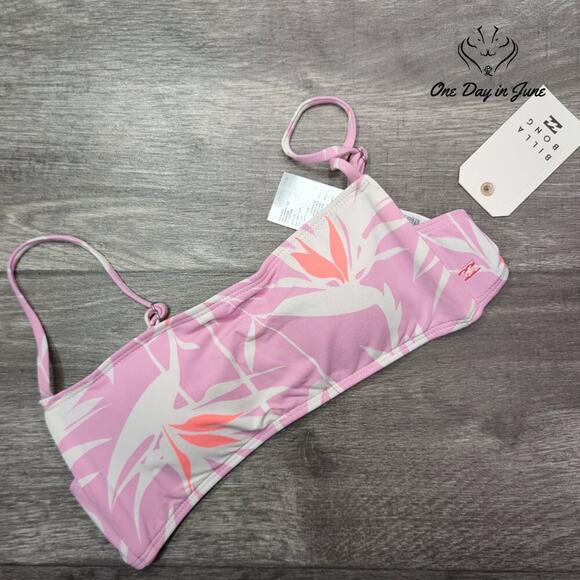 Billabong Another Paradise Bralette Bikini Top Size M - Picture 3 of 5